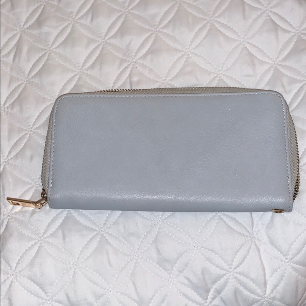 Blue wallet